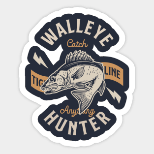 Walleye Hunter Sticker